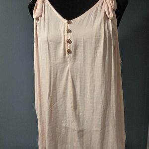 Maurices Light Pink Sleeveless Top